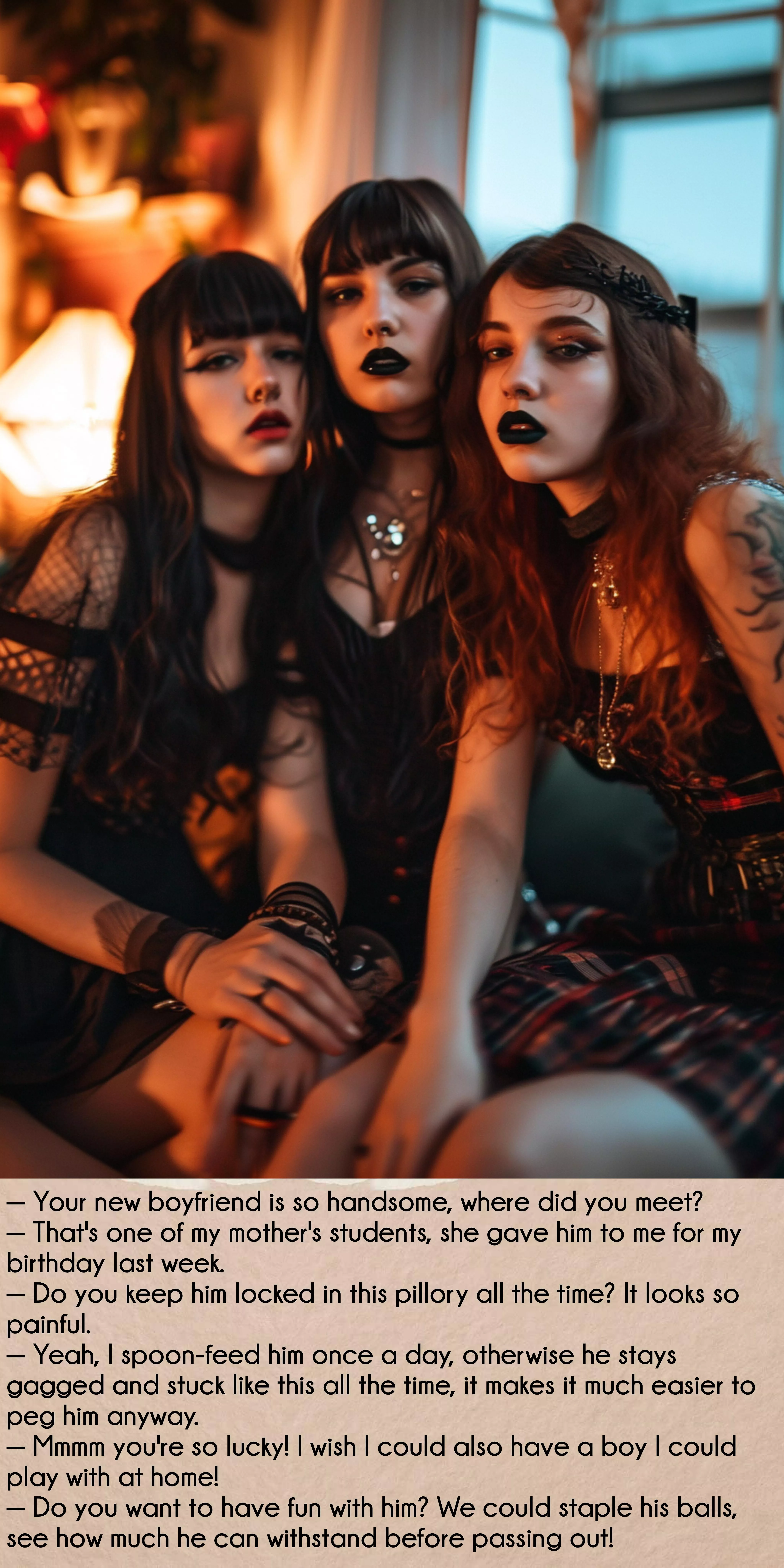 The forced boyfriend