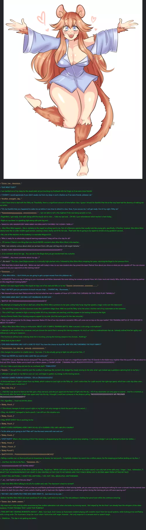 The Noble and the Dormouse Part 2: A Magical Lesson