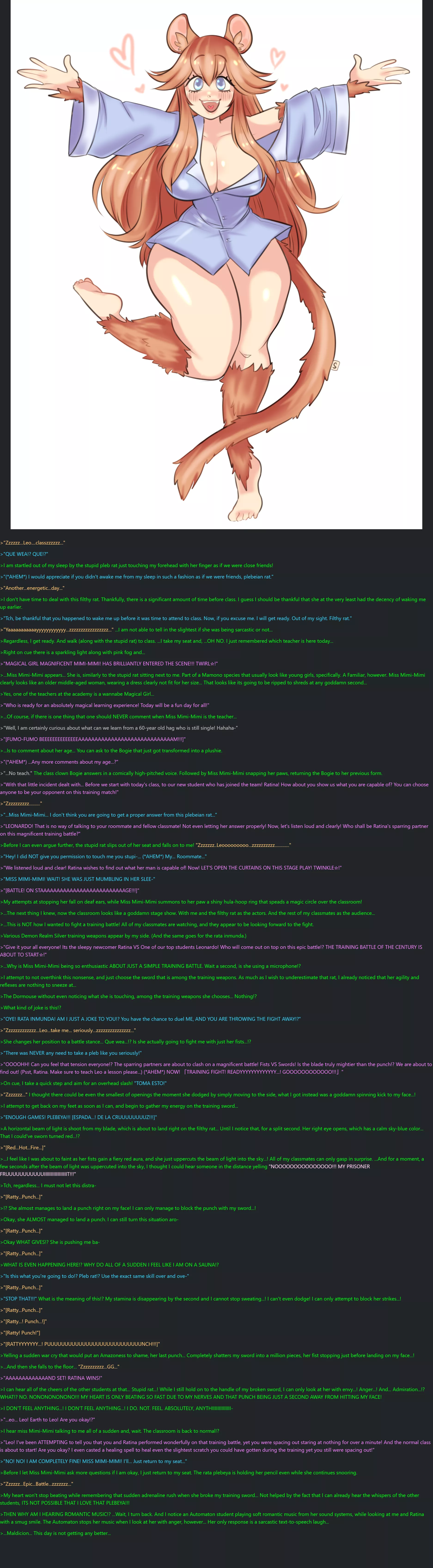 The Noble and the Dormouse Part 2: A Magical Lesson