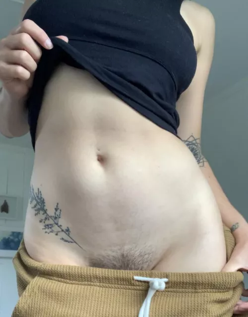 The perfect amount of hair down there 