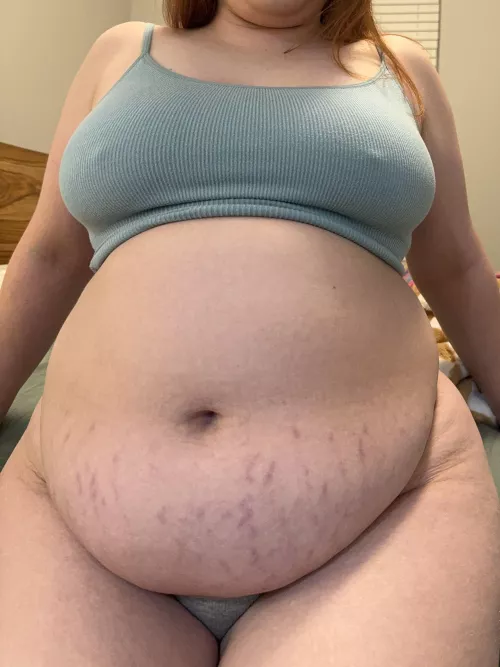 The result of stuffing myself all weekend 🤤