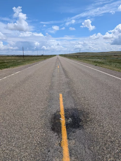 The wide open road (M)