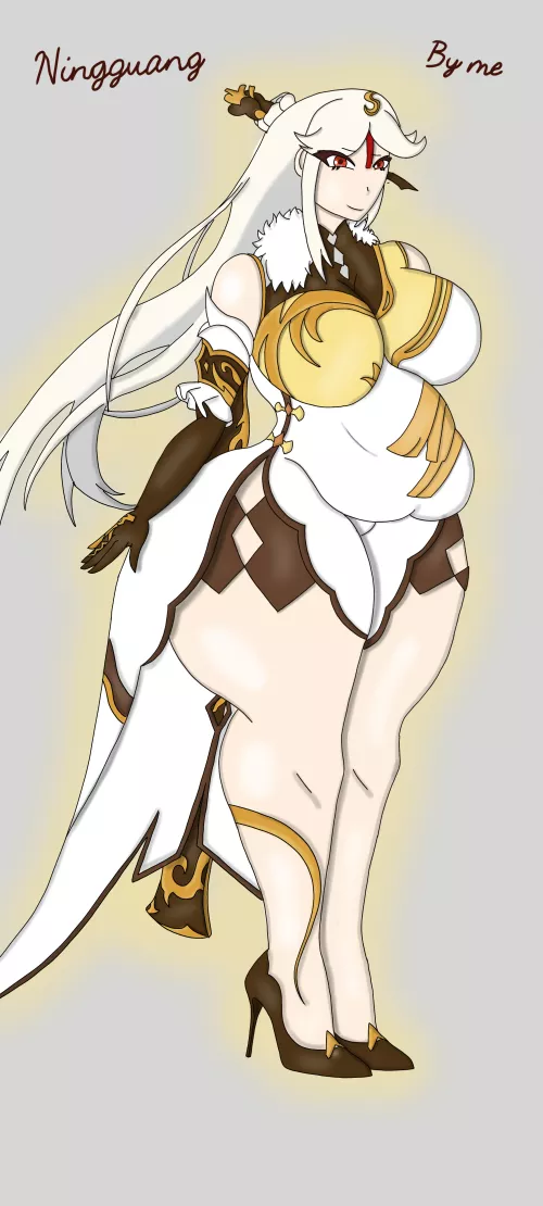 Thicc Ningguang (by me)