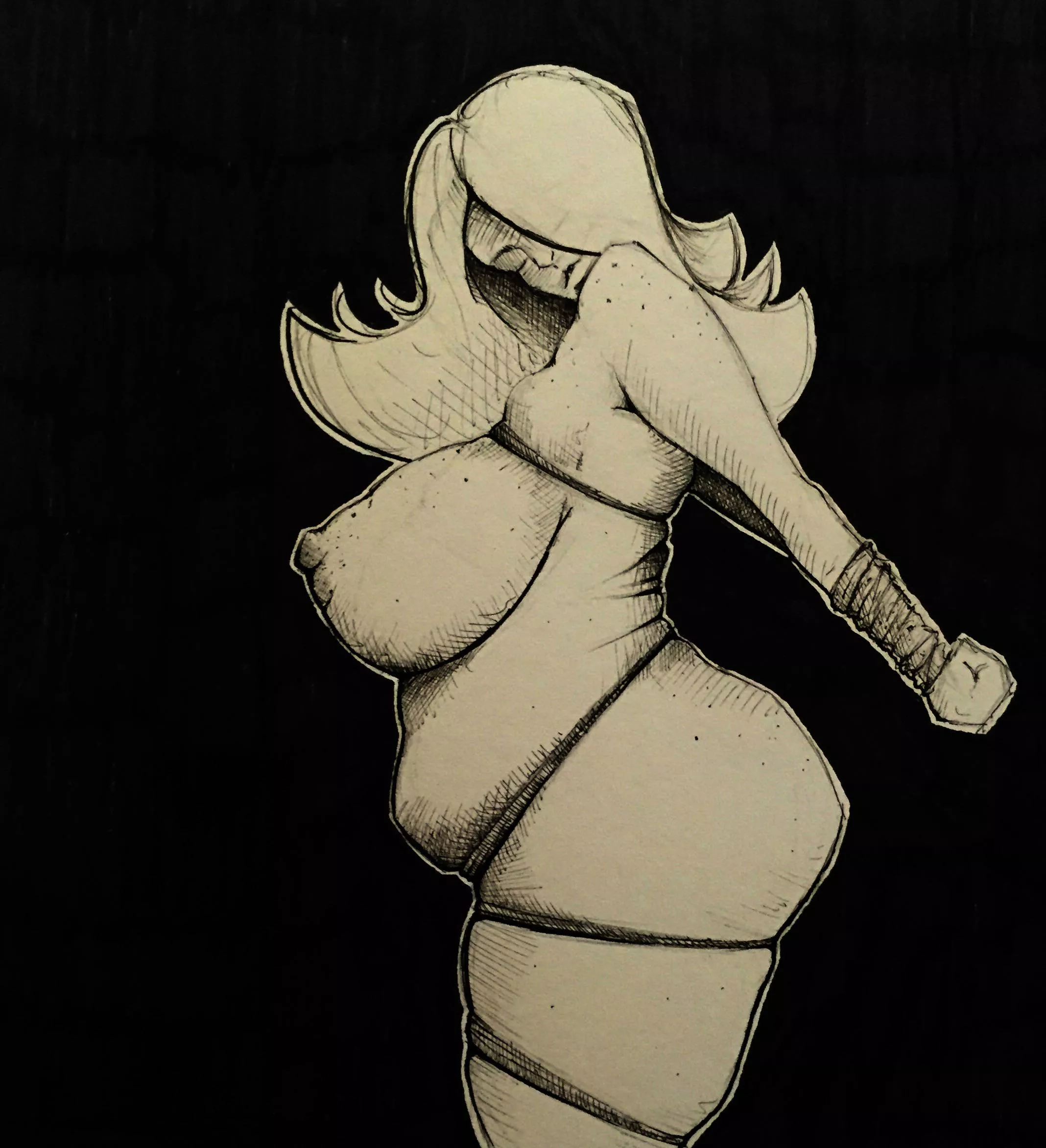 Tie me up - art by me