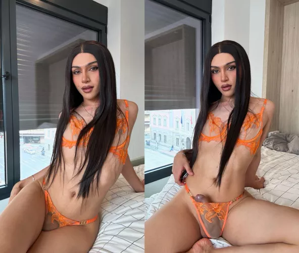 Tongue or dick first? 😈	