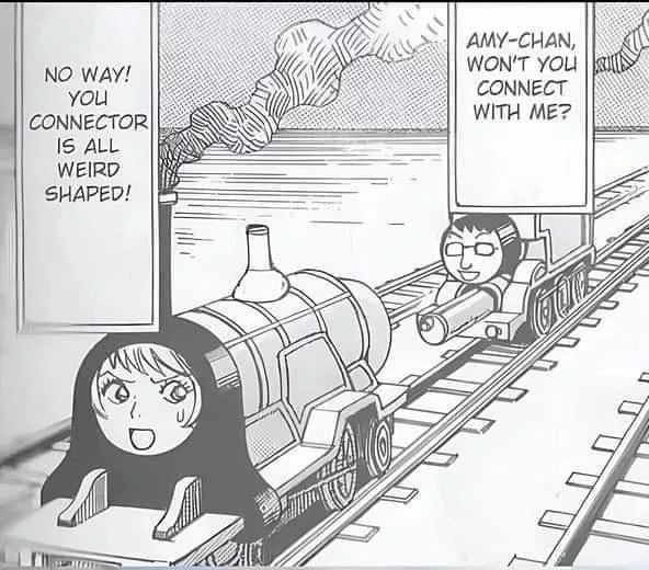 Trains also need love