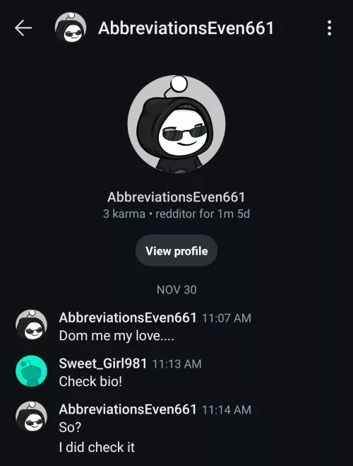 U/AbbreviationsEven661 - timewaster & fake finsub