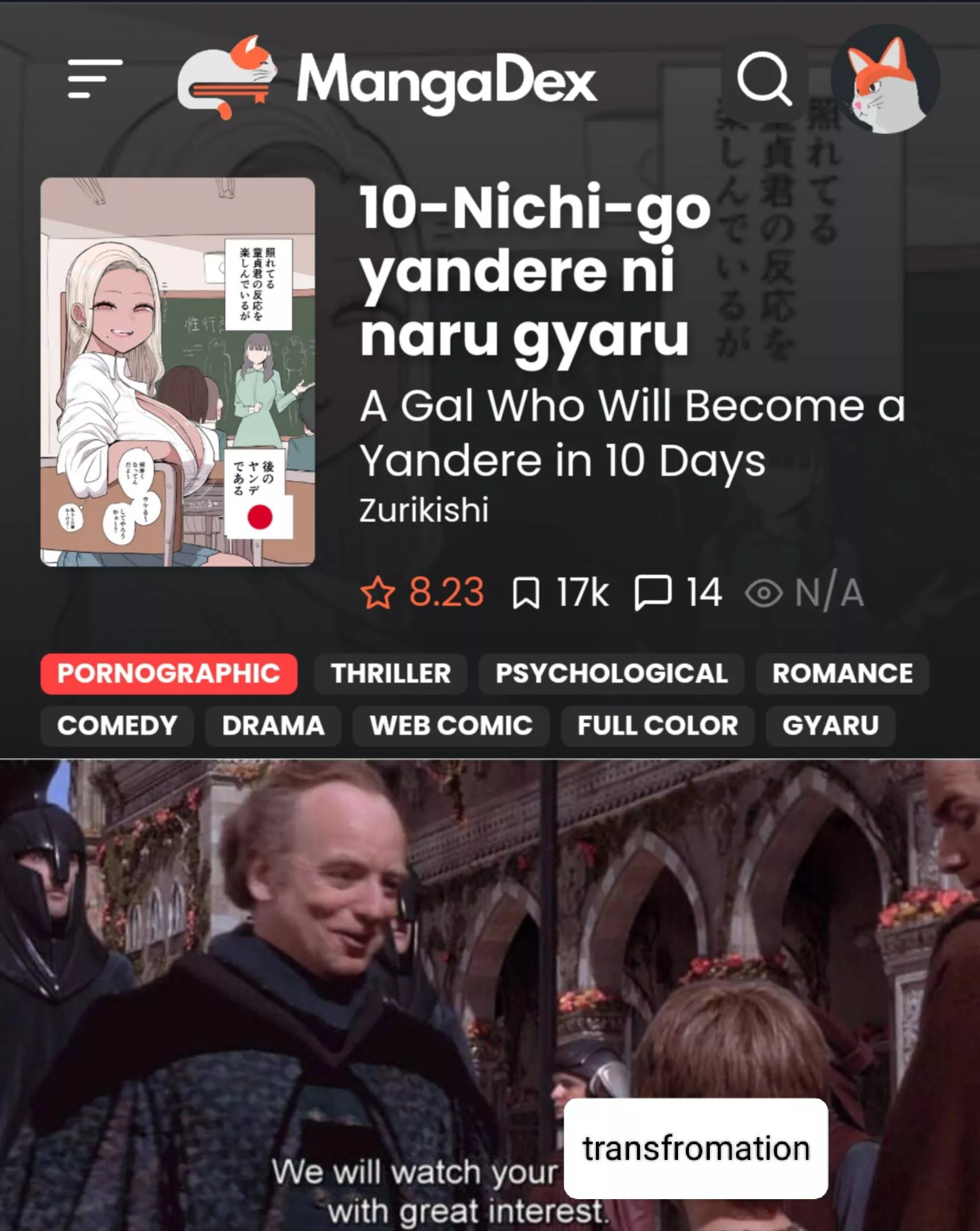 Upgrades, people, upgrades.