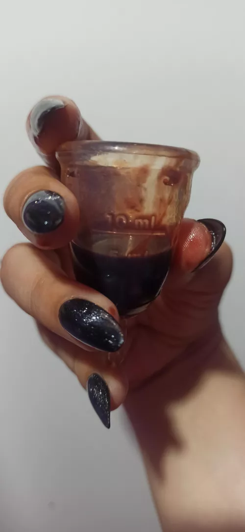 Waiting every month to fill this cup