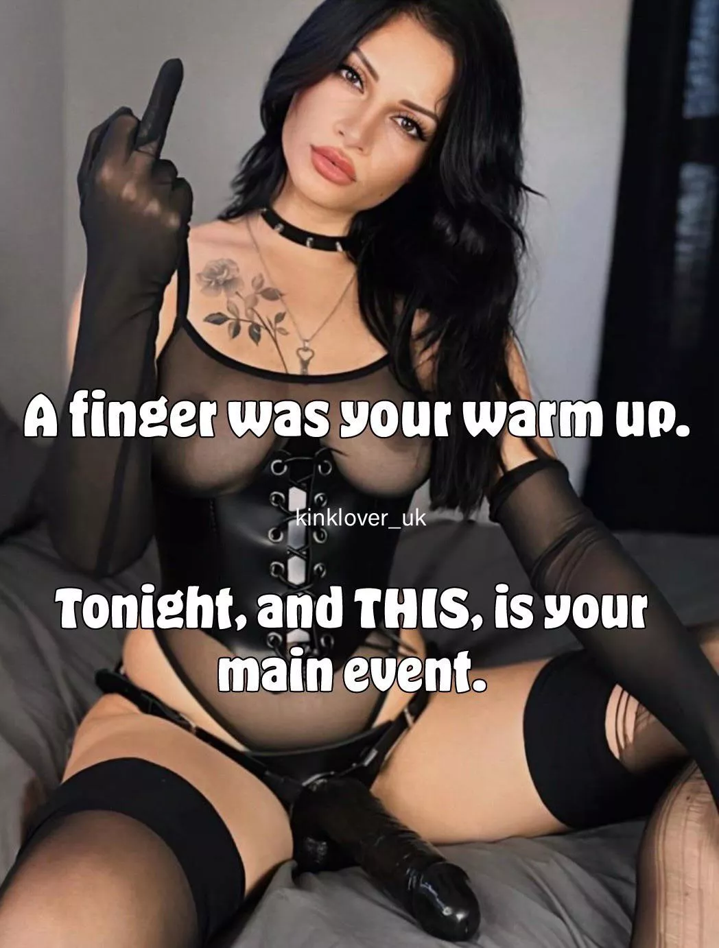 Well, that escalated fast. But do as you’re told, BITCH.