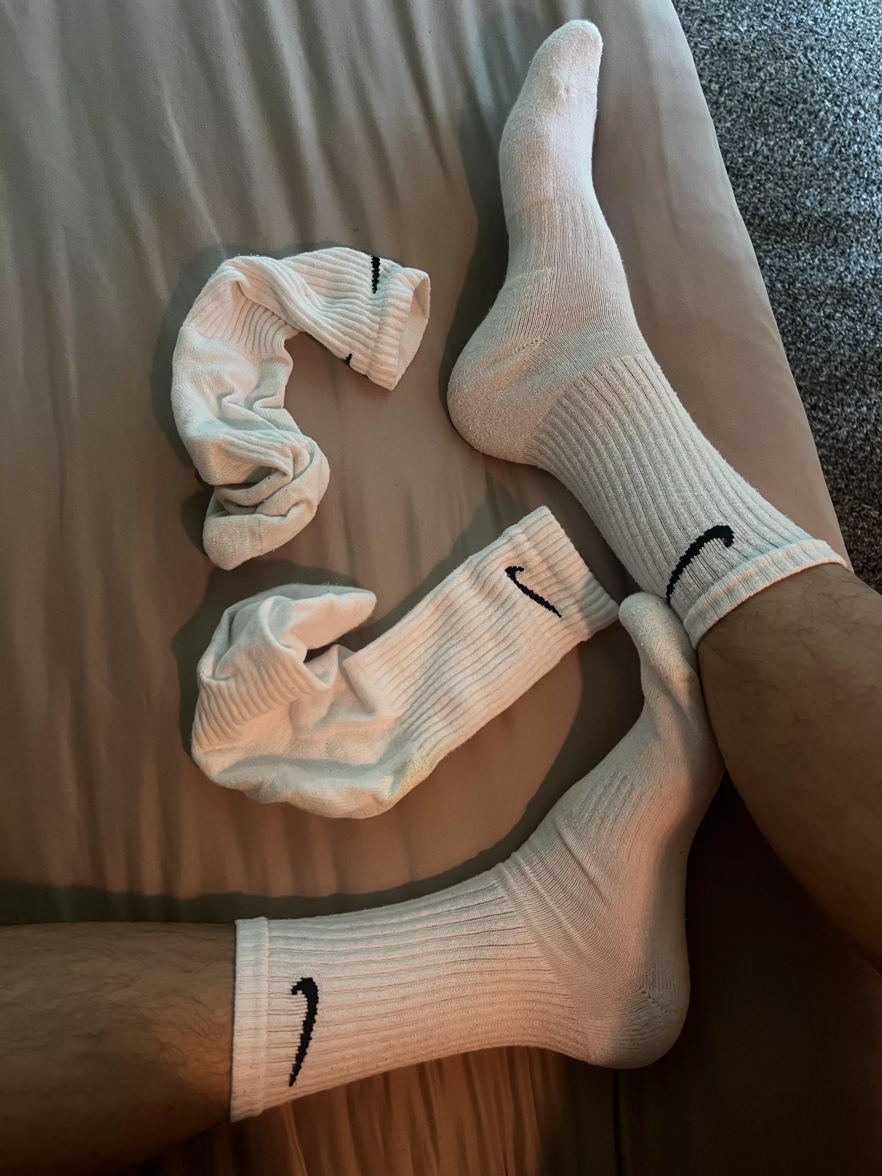 Who wants my sweaty socks in their mouth?