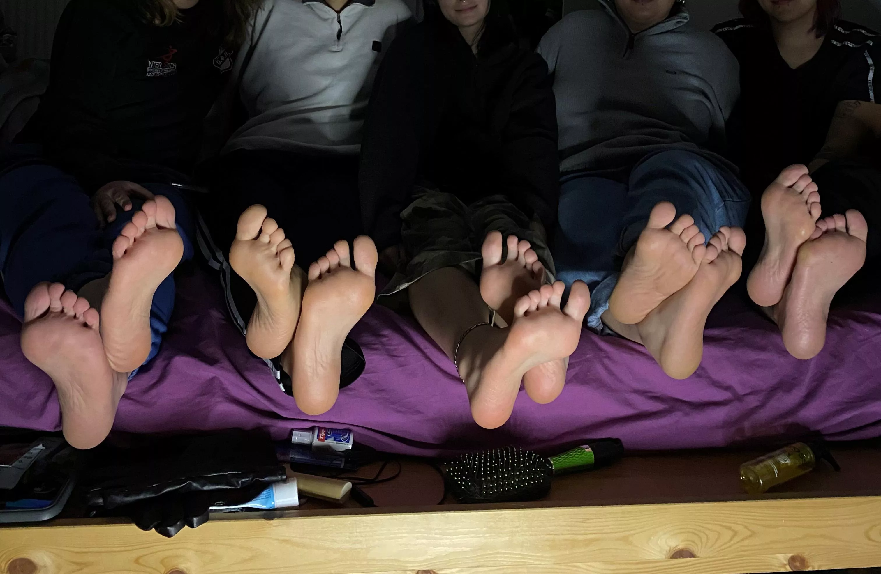 Wifey and her Friends ( Wife is in the middle )