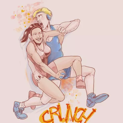 Women have such a clear advantage over men in the ring. Especially when you don’t wear protection