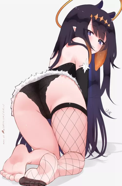 World tour Ina pantsu (Artist: Uve_v)