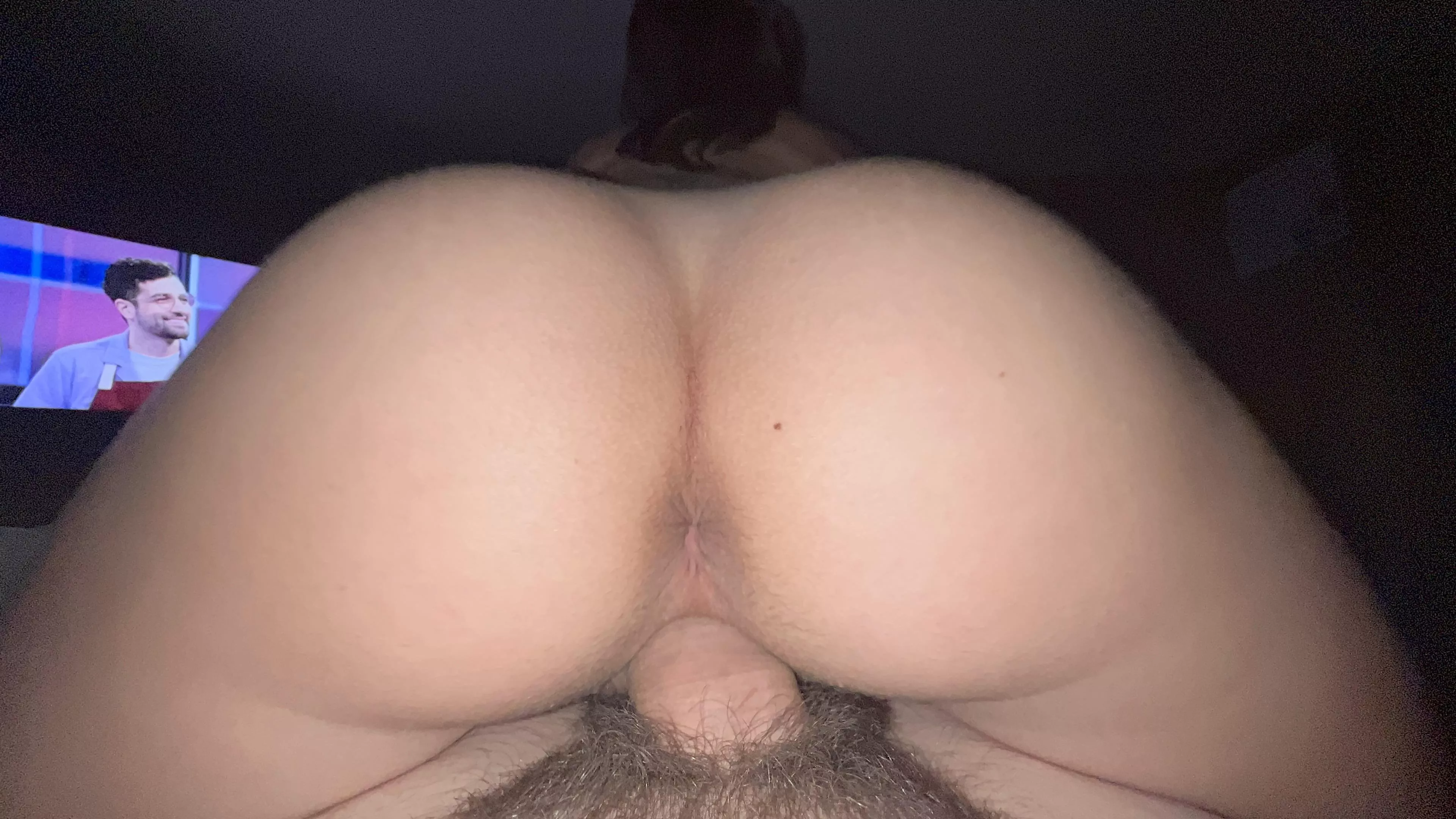 Would you smile like that if my wife was riding your cock? 