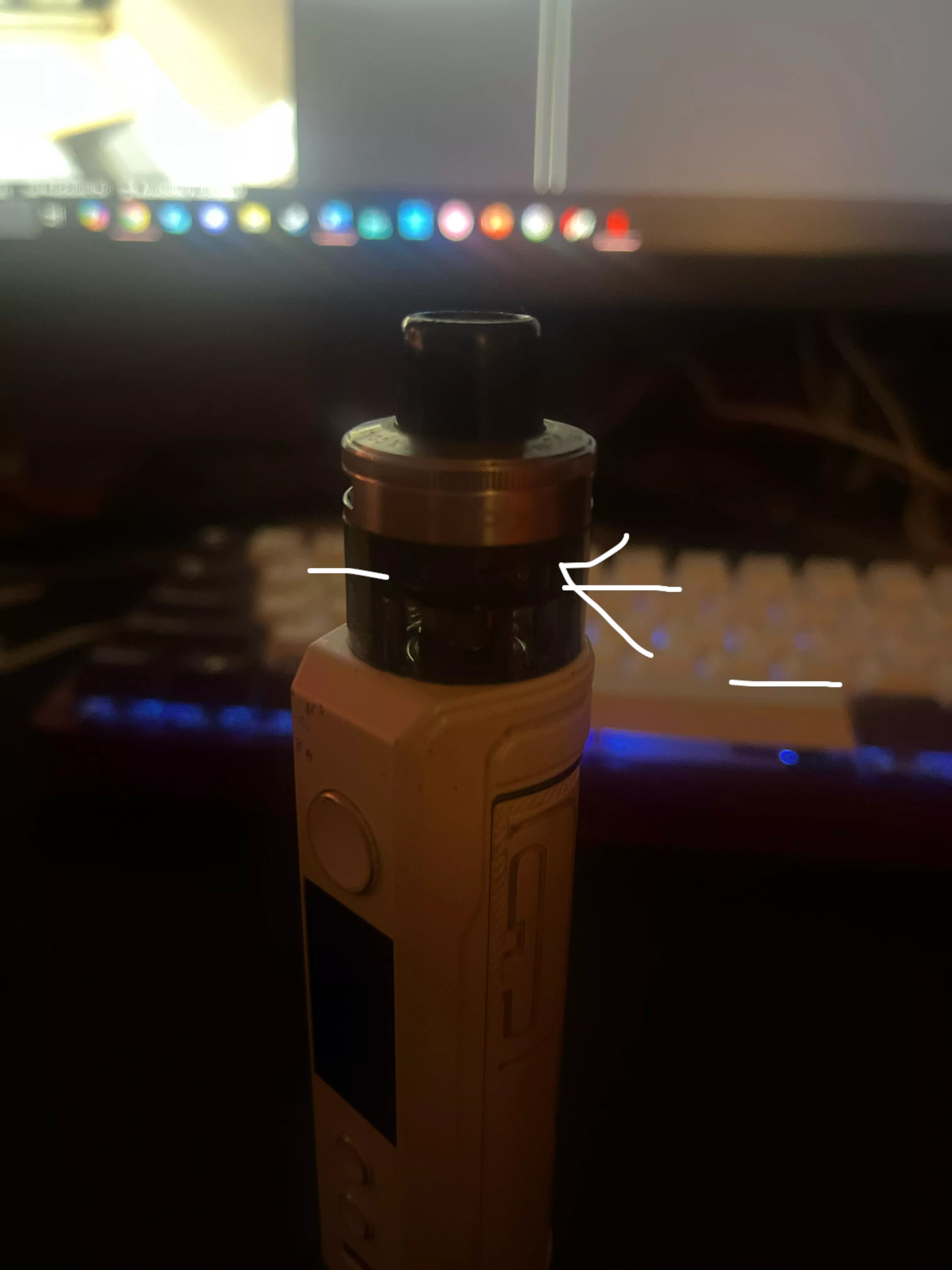 Wy is thear a blocker on my pod from my drag x2