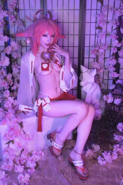 Yae Miko attempt by me (Shiroktsne)