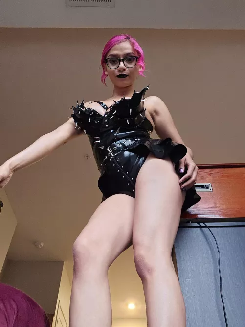 You jerk to latex so much