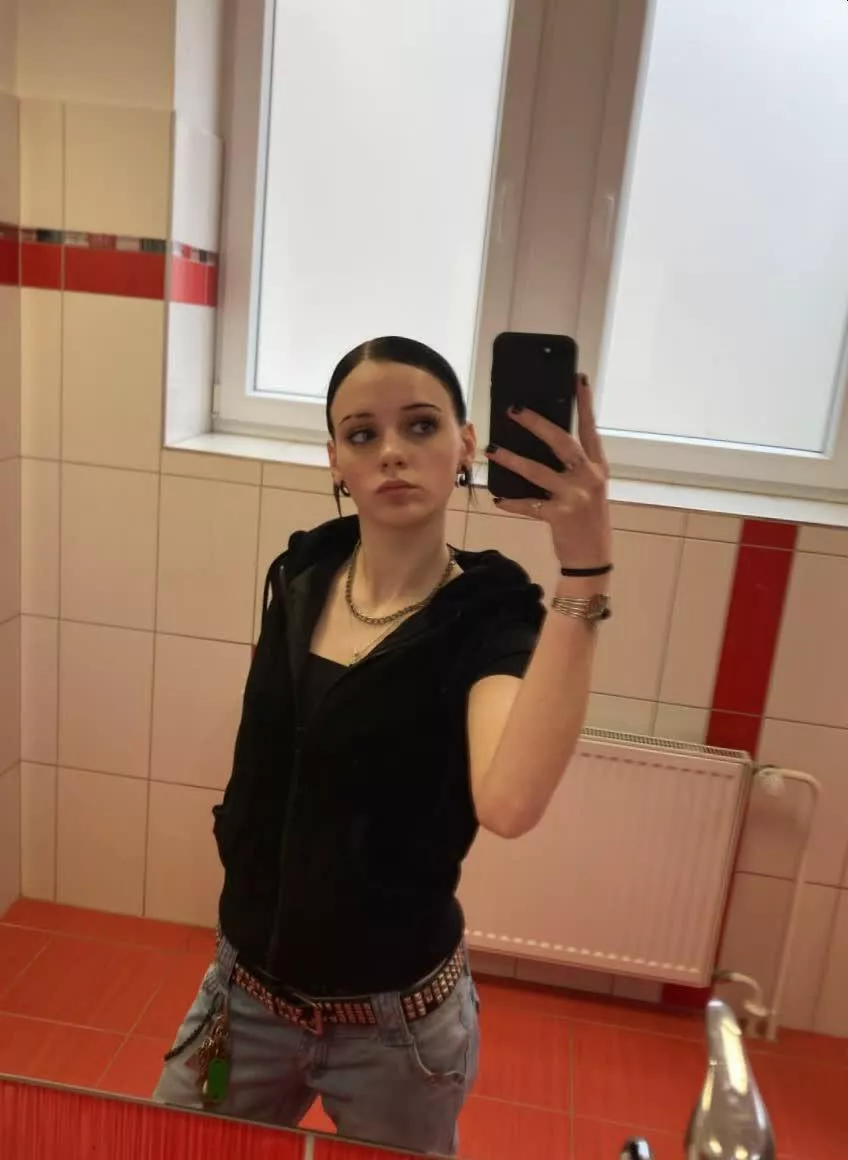 your naughty little girl still goes to school :3