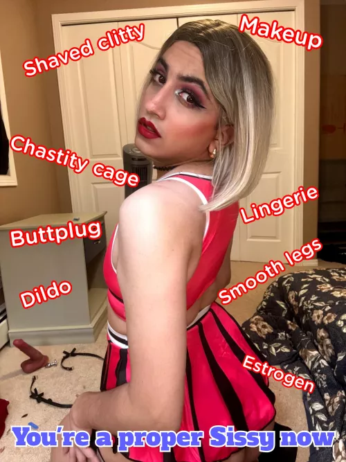 You're a proper Sissy now