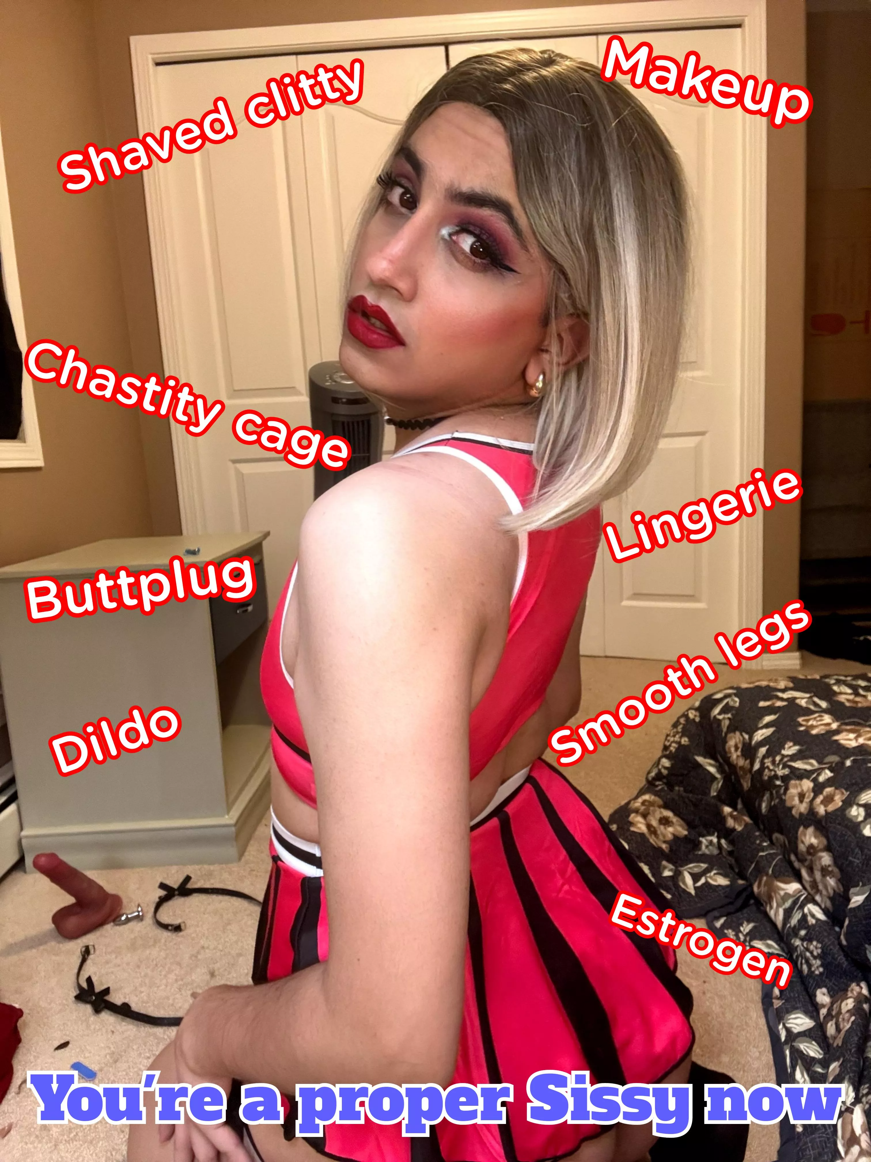 You're a proper Sissy now