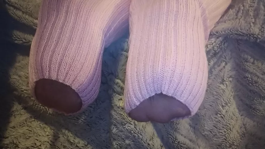 80's leg warmers on a Bilateral Amputee!!!! 🧦