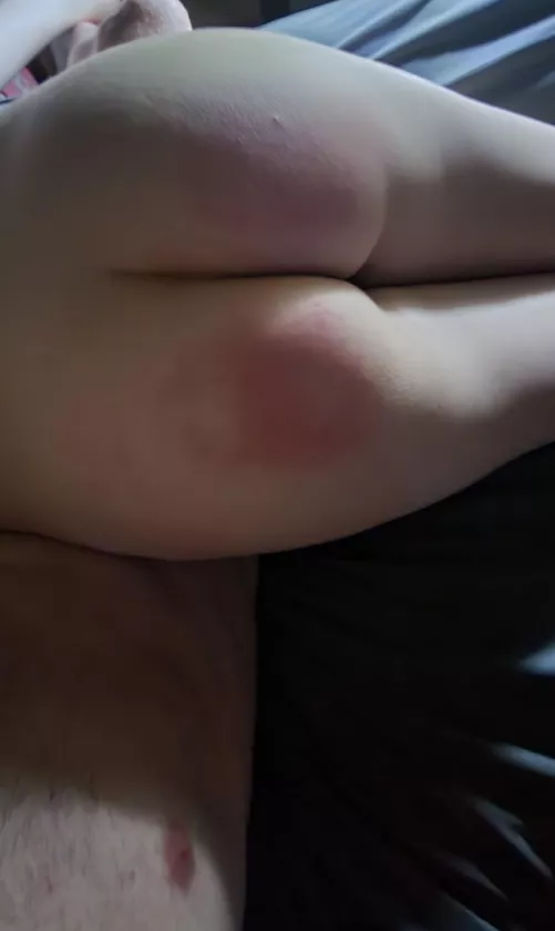 A little spanking never hurt anyone 😜