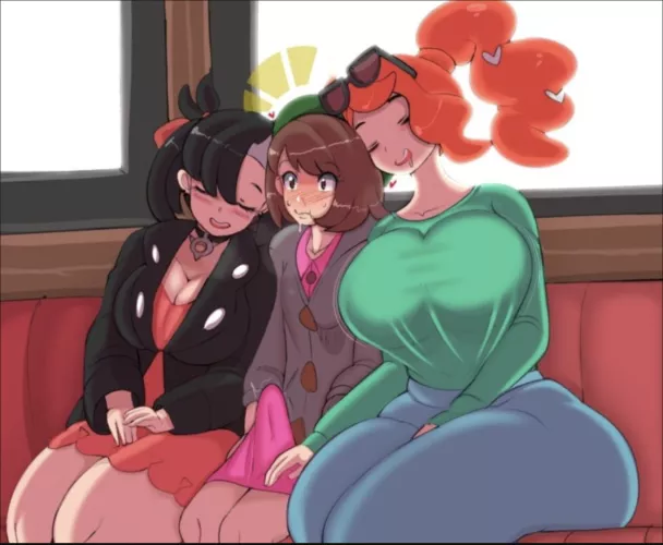 After raping her math teacher and gang leader's girlfriend while in heat, the three of them ran away to start a new life together, funding their escapades by dating various men for money before they eventually found out their girlfriends were getting ra