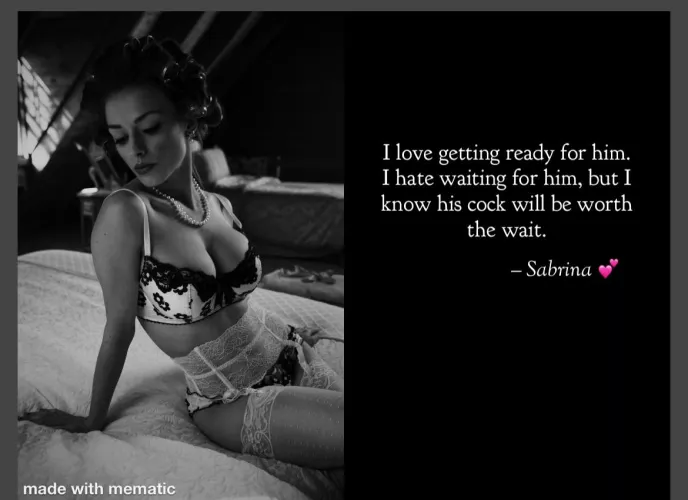 Always look good for him