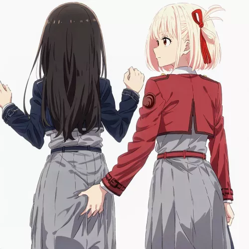 Chisa puts her hand in the 