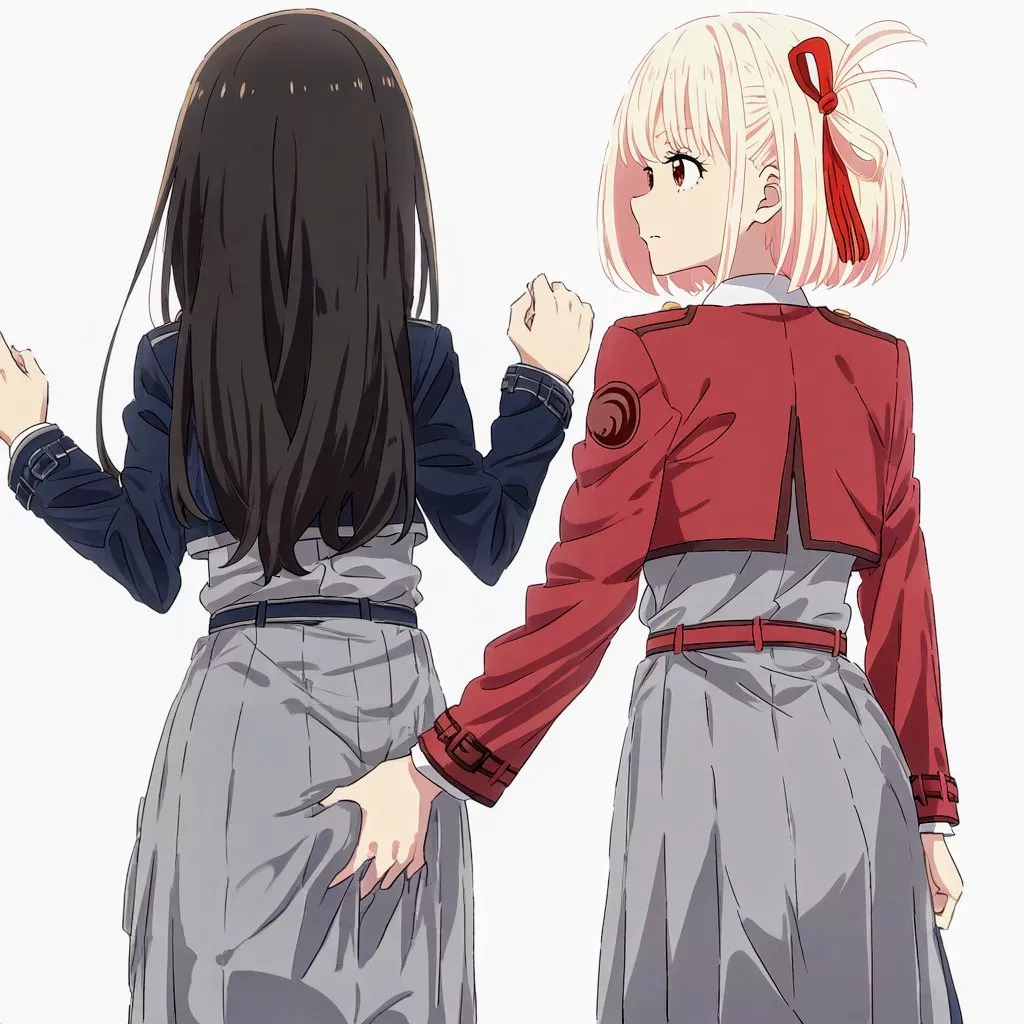 Chisa puts her hand in the 