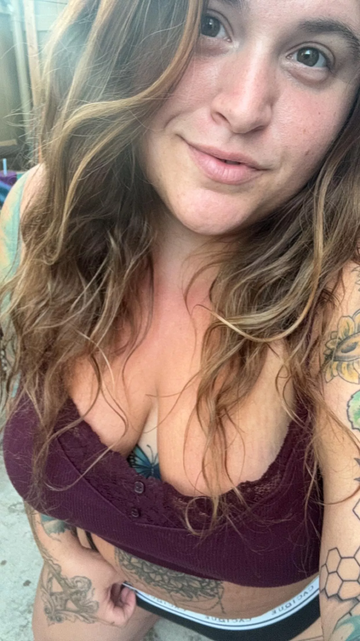 Does my plus size body covered in tattoos turn you on ?