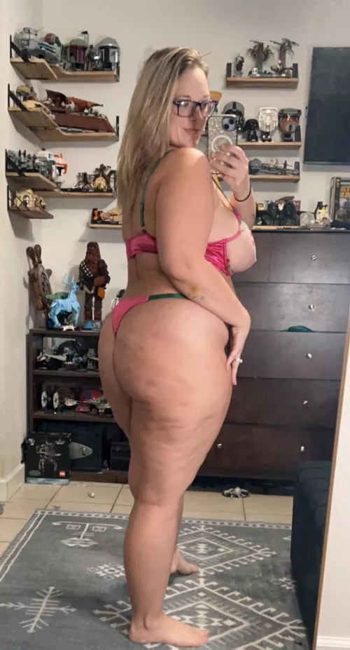 Enjoy the new bra/panty set, I did. 