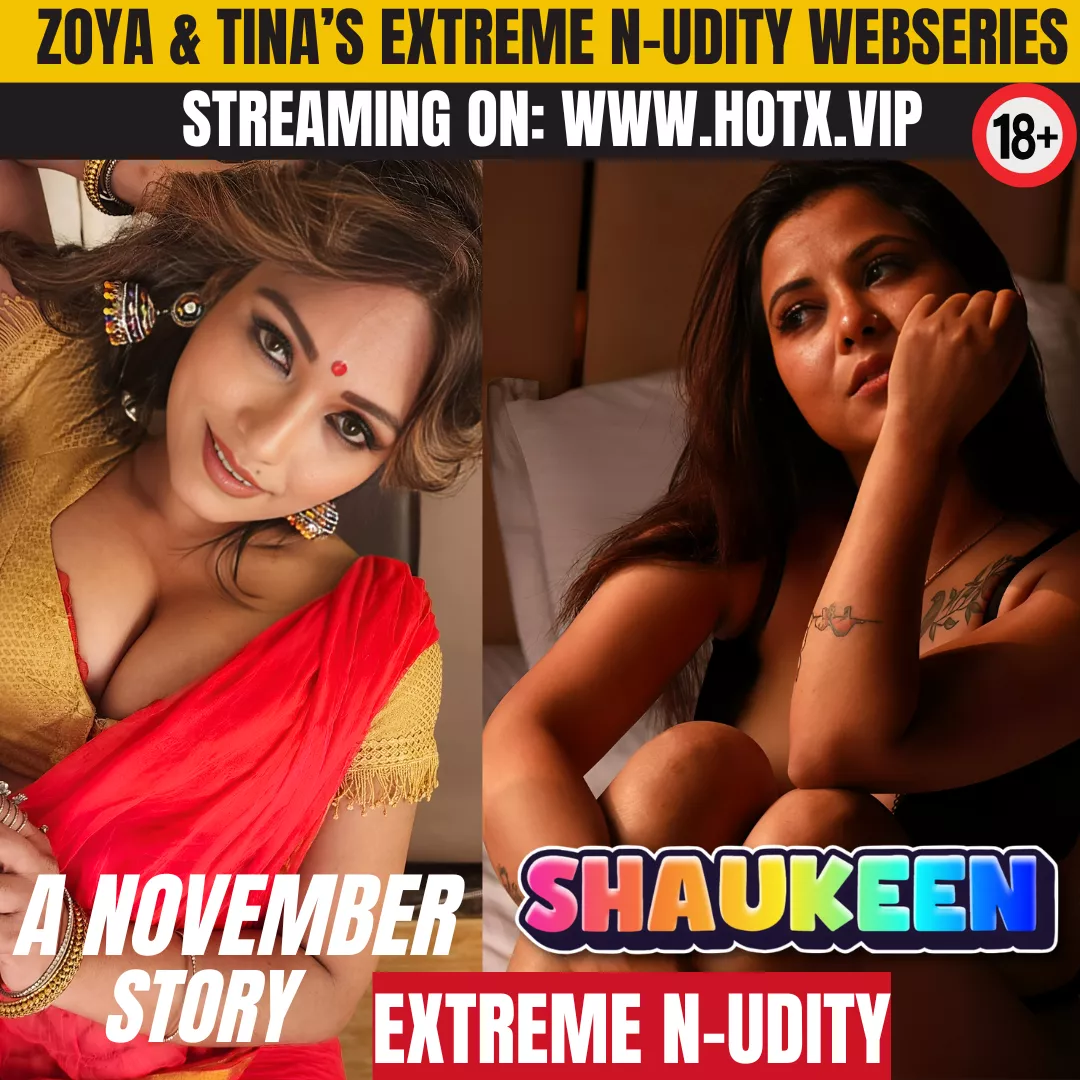 Extreme Nudity | Zoya Rathore & Tina Nandy's Webseries on HotX VIP Originals | www.hotx.vip