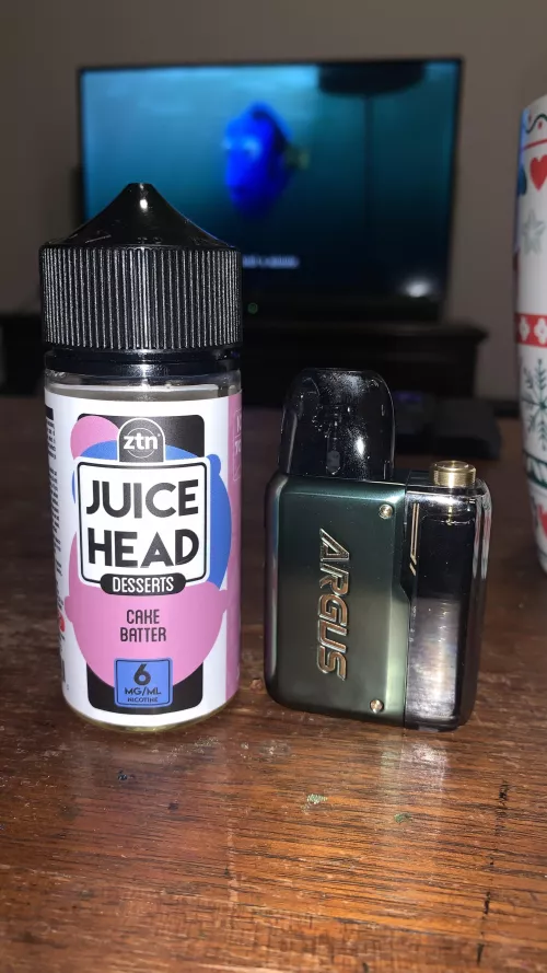 First week off disposables! What’s your fav e liquid? I prefer dessert flavors. 