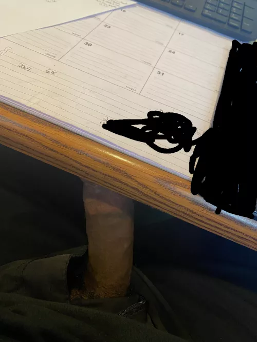 I dropped some papers 