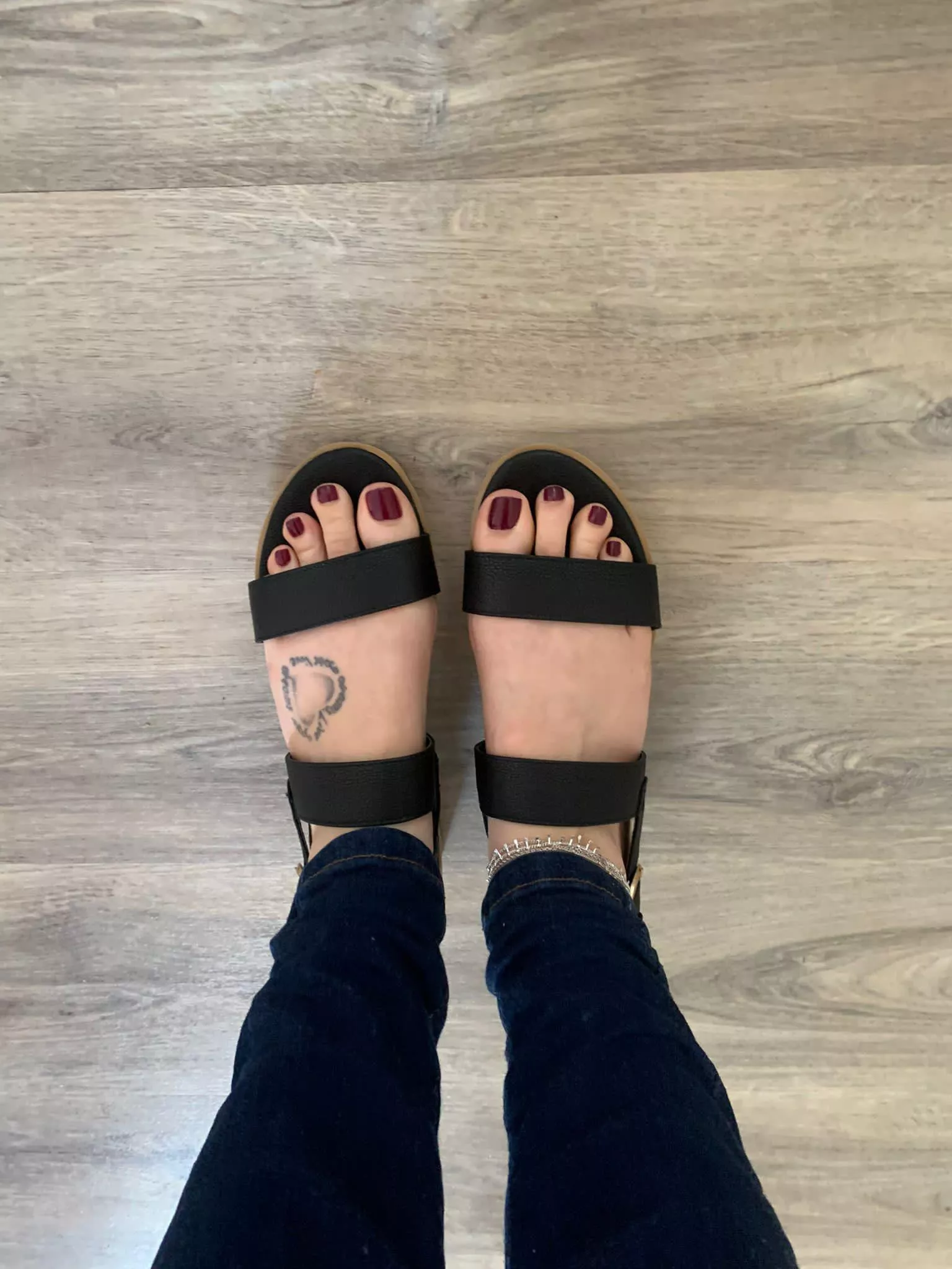 I wore these so much in the British summer last year that I ended up with tan lines!!!