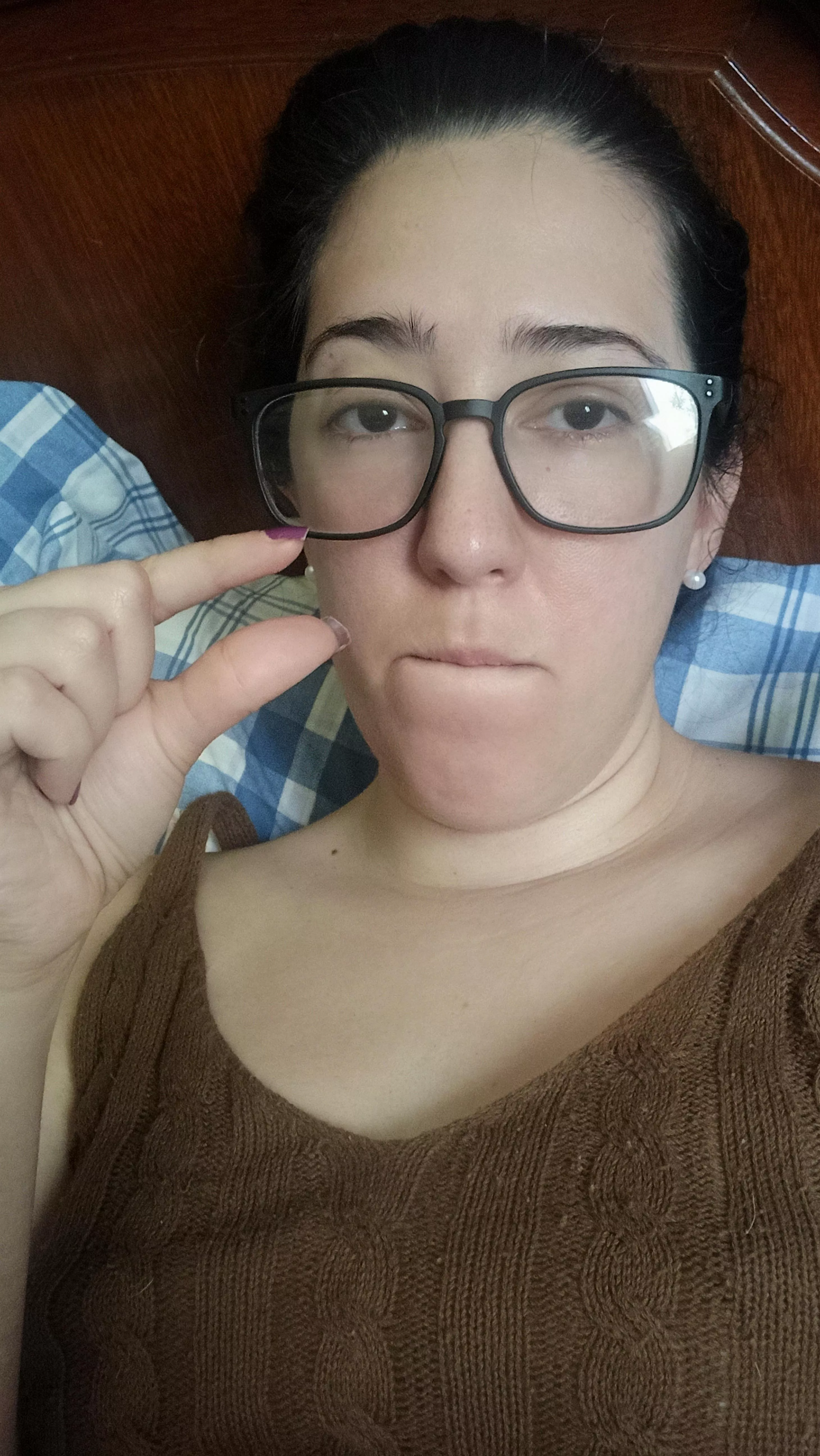 I'm sick of you and your useless little dick. 