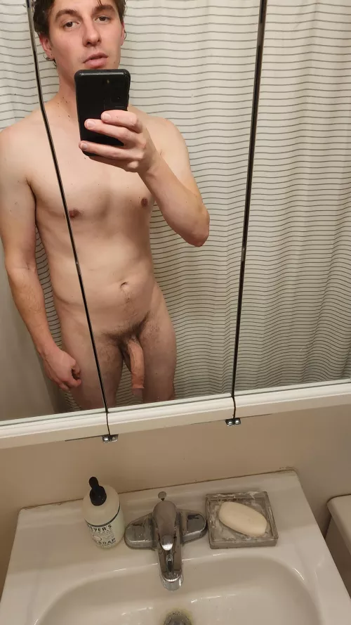 Love shaving after a super steamy shower 