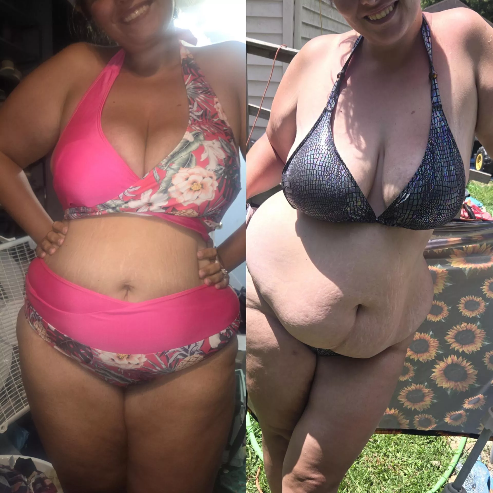 My 2023 vs 2024 bikini body