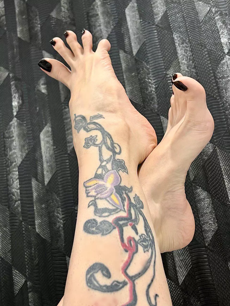 My feet need a good tongue 