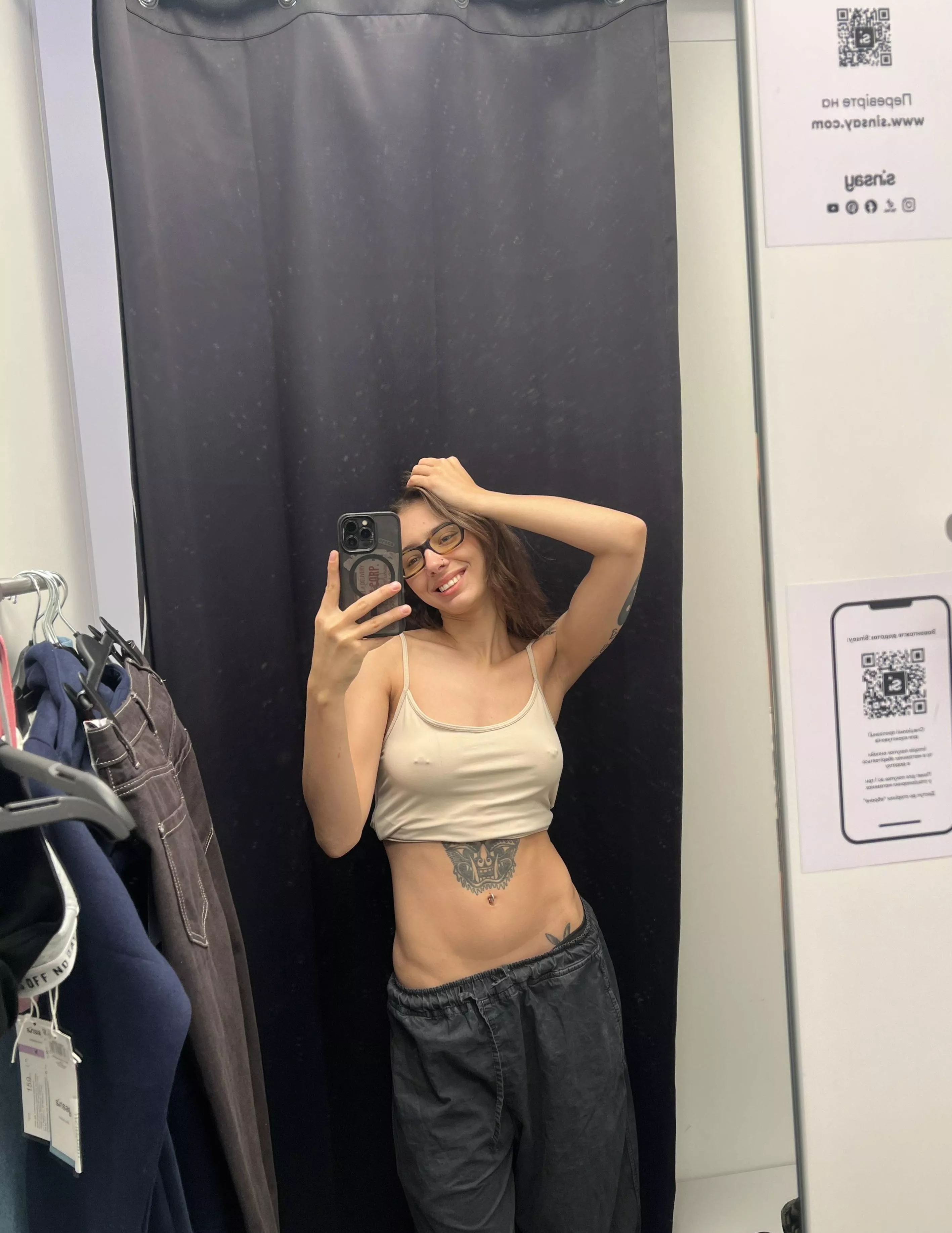 My pale body is very beautifully decorated with tattoos