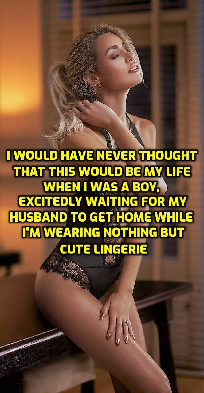 Not in that lingerie. I grew up when teddies were super popular. 