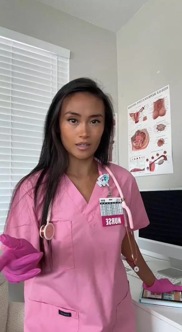 Prescription: one dose of this naughty nurse