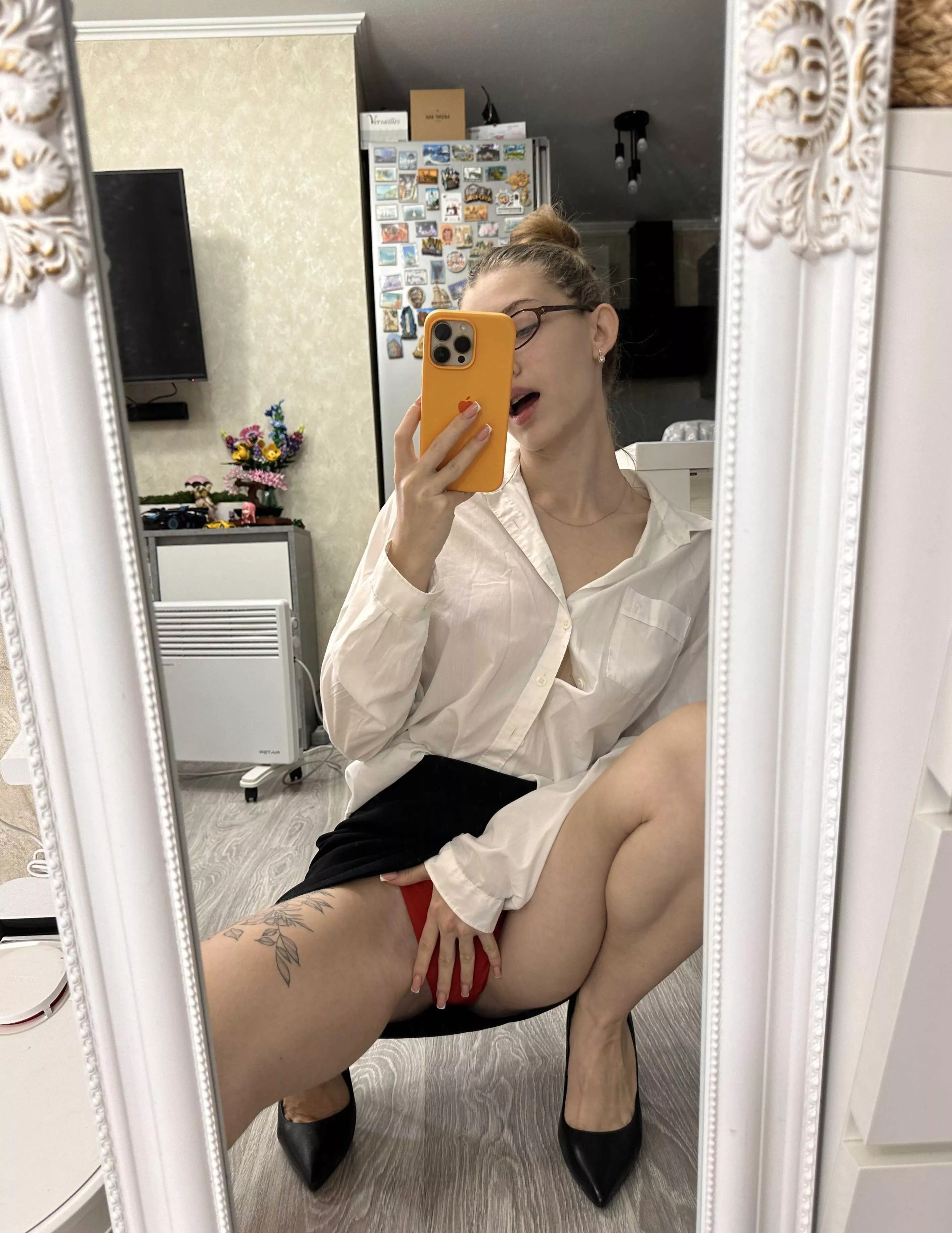 spreading my legs just for you