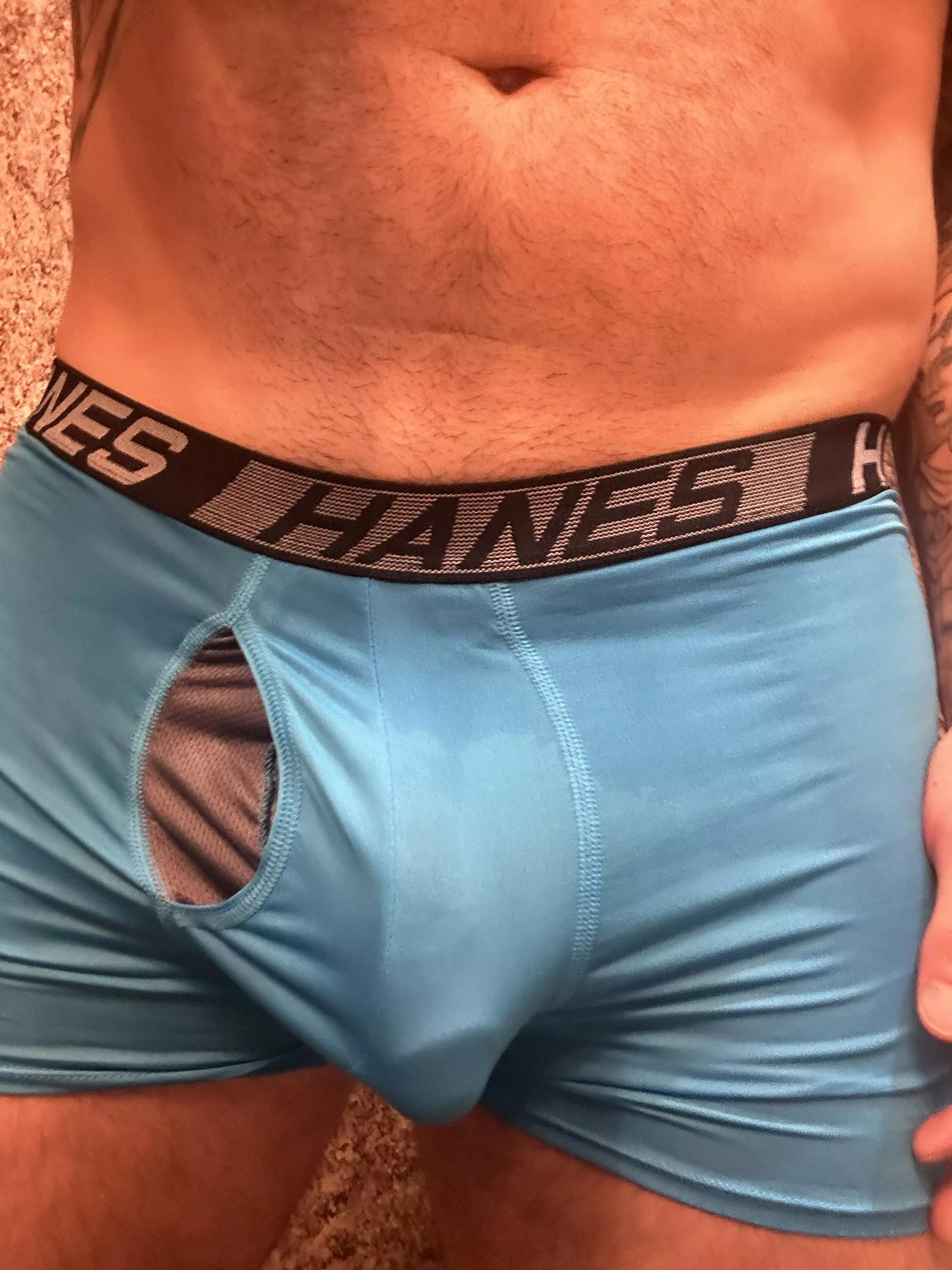 Still sweaty after workout 