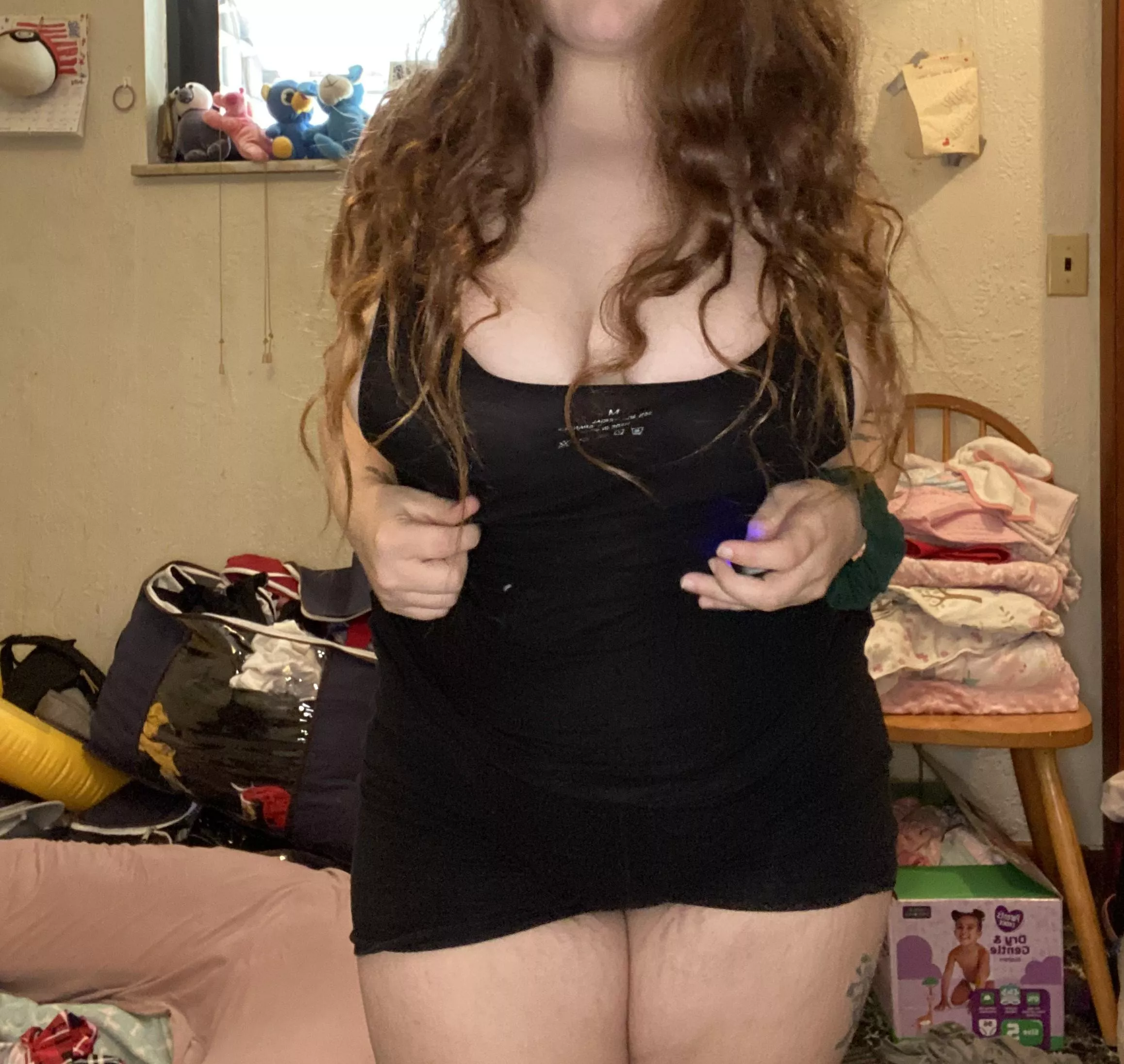 The belly isn’t a turn off is it?