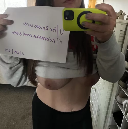 Verification 😘 let the posting begin…?