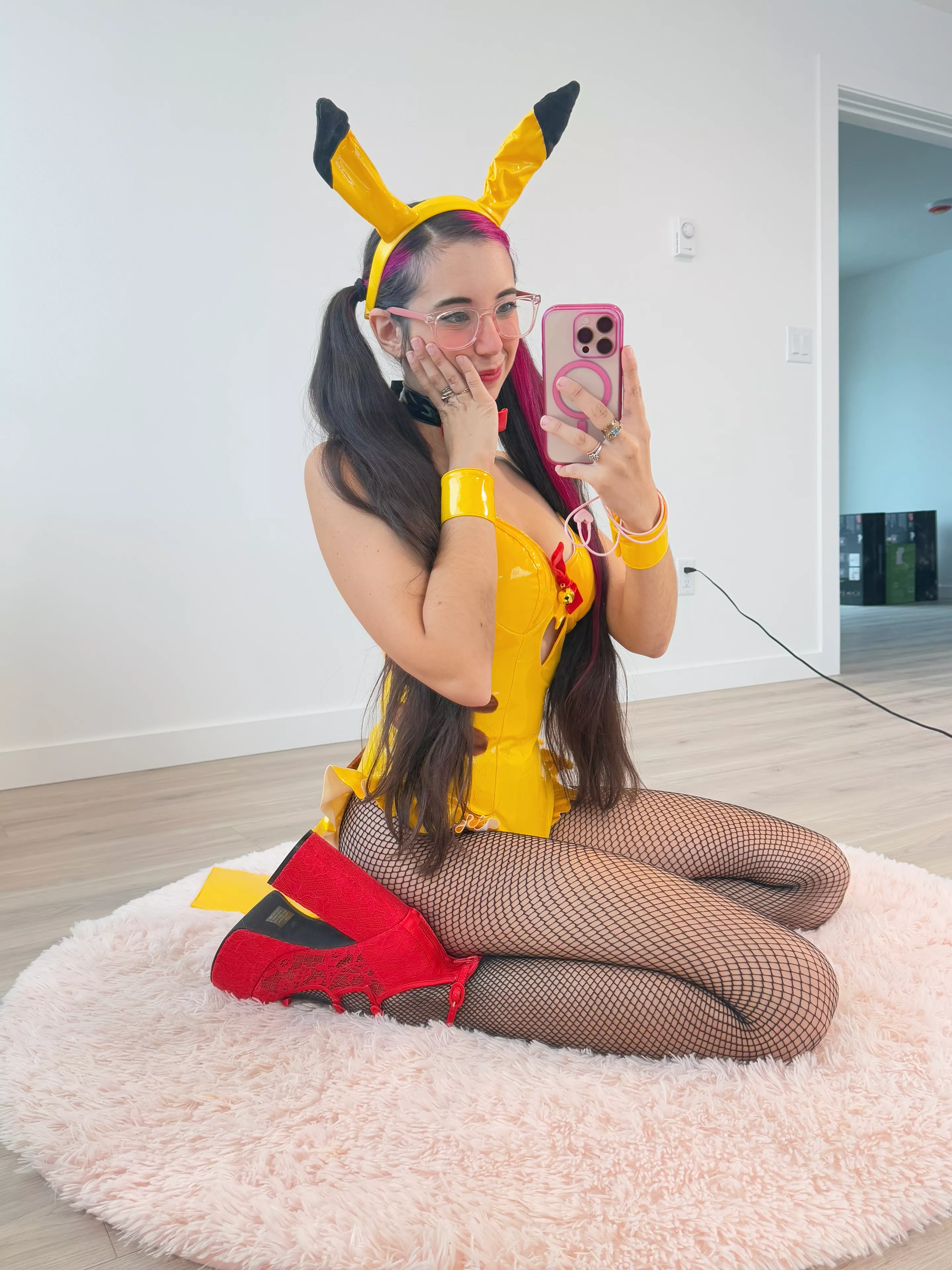 Who needs Thunderbolt when I can paralyze you with this look?