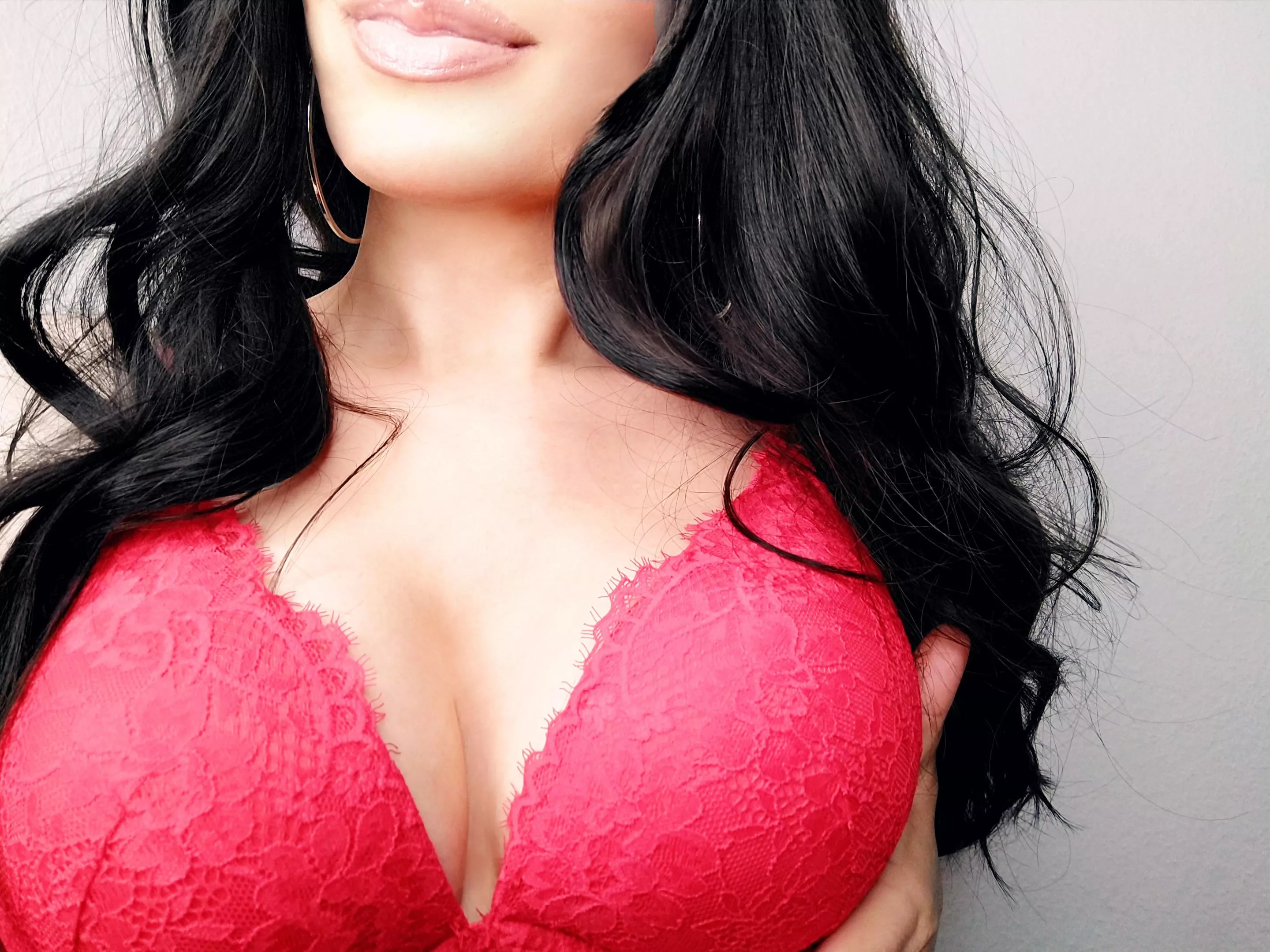 Will you put your cock in my mouth or between my tits when we first meet? 😉